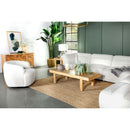 Denae - Upholstered Swivel Chair - Ivory by HouseOfZazla