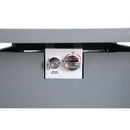 Outdoor Fire Pit Table With Lid - Gray