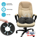 Donut Pillow Seat Cushion Memory Foam Donut Chair Cushions ErgonomicÊSeat Cushion Pad for Coccyx Prostate Sciatica Pelvic Floor Pressure Sores Office