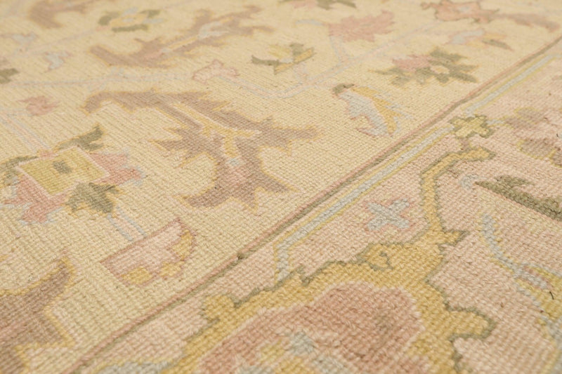 3'10" x 5'10" Hand Knotted 100% Wool Reversible Area Rug Dusty Green