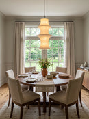 Fabric Long Strip Pendant light