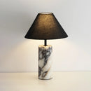 Fabric Marble Table Lamp