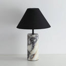 Fabric Marble Table Lamp