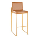 Fuji - Contemporary Design High Back Barstool