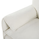 Modern Comfy Deep Seat Modular Sectional Sofa Cloud Couch With Ottoman by HouseOfZazla