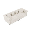 3 In 1 Pull Out Convertible Sleeper Sofa Bed, King Size, Chaise Lounge
