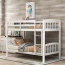 Solid Construction Bunk Bed With Ladder by HouseOfZazla