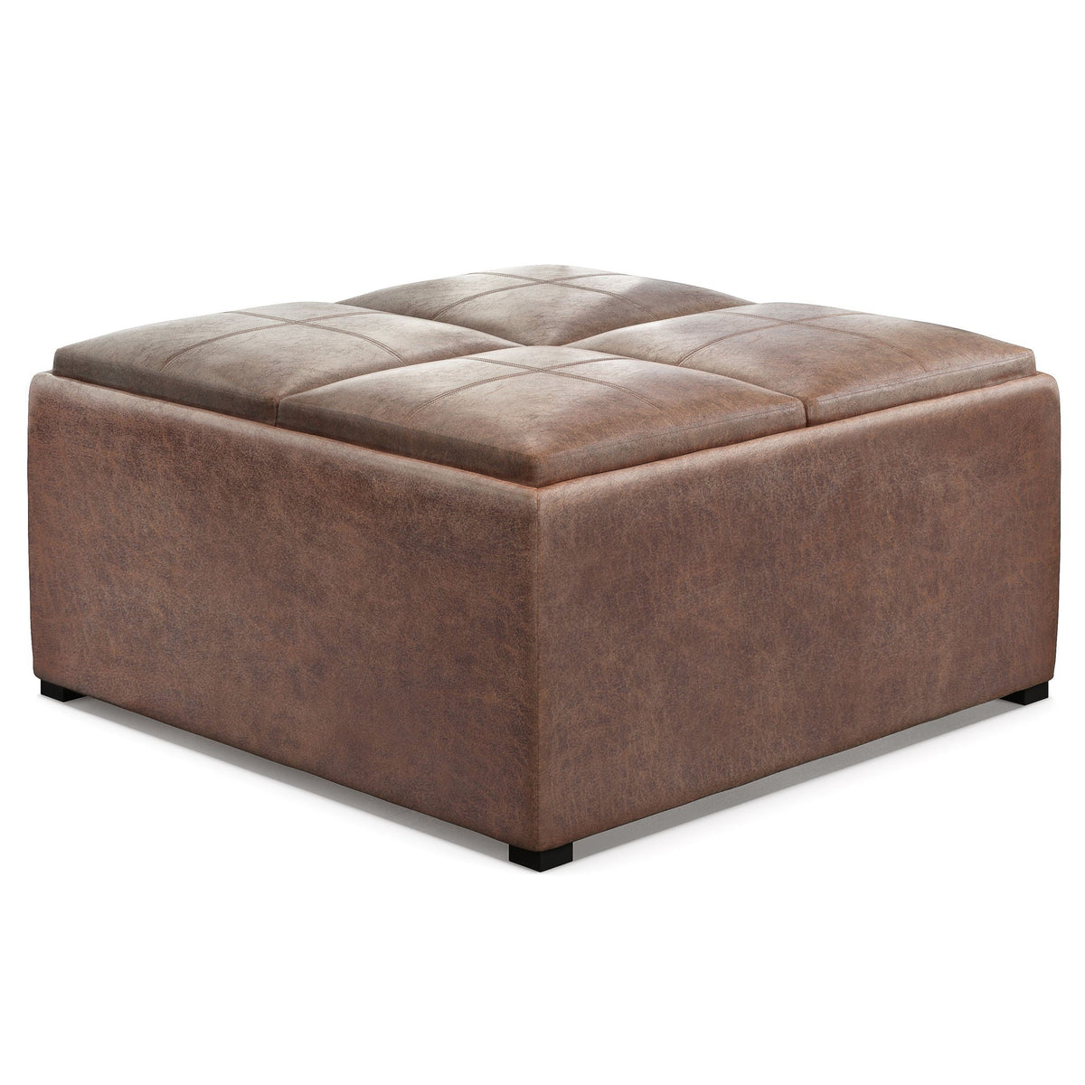 Avalon - Square Coffee Table, Storage Ottoman, photo 9 of 40