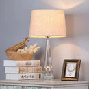 GobekUsa Crystal Table Lamp LED Light Fixture with Remote Control