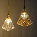 GobekUsa Glass Pleats LED Pendant Lights for Home and Commercial Spaces