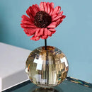 GobekUsa Crystal Ball Aroma Diffuser with Toothbrush Holder & Geometric Base