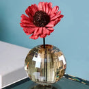 GobekUsa Crystal Ball Aroma Diffuser with Toothbrush Holder & Geometric Base