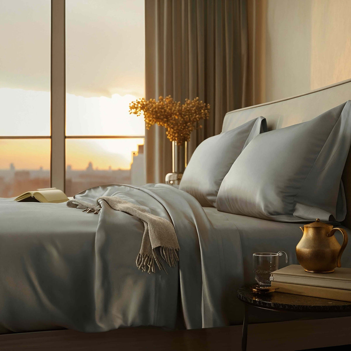Luxe Australian Sateen Pillowcase Set, photo 12 of 43