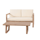 4-Pieces Acacia Wood Patio Furniture Set by HouseOfZazla