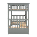 Bunk Bed With Ladders And 2 Storage Drawers by HouseOfZazla