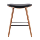 Saddle - Contemporary Counter Stool (Set of 2) by HouseOfZazla