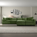 Hayward Olive Sectional Sofa