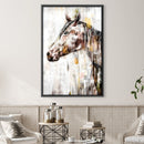 Faded Horse Canvas