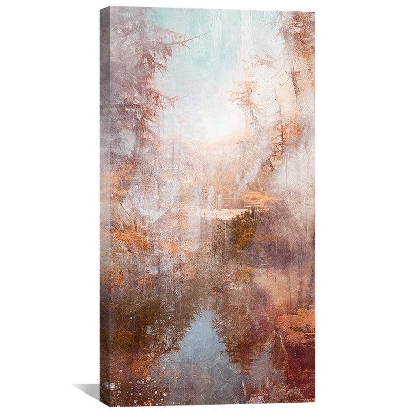 Faded Paths Canvas