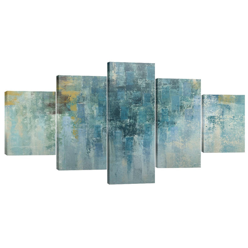 Fading Abstracts Canvas - 5 Panel