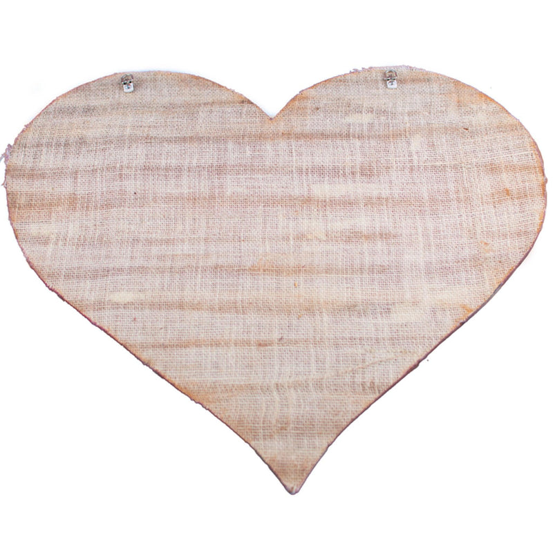 Fading Wooden Valentine's Day Heart