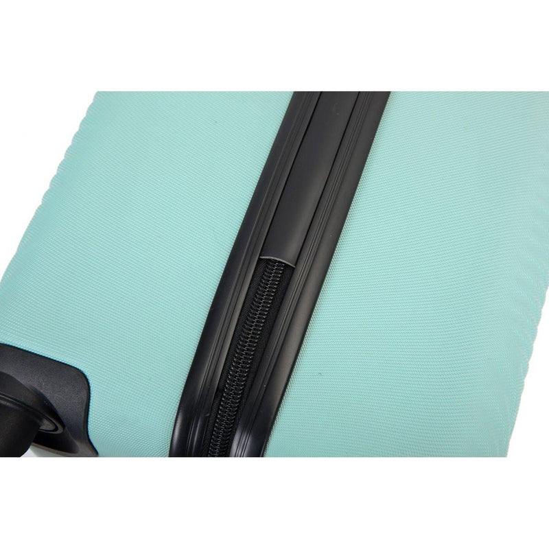 2Piece Luggage Sets ABS Lightweight Suitcase, Spinner Wheels, (20/14) LIGHT BLUE