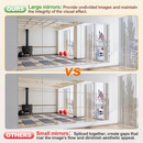 Home Gym Mirror Set - 71"x32" Full Body Mirror (2 PCS)