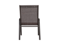 6 Piece Patio Chairs with High Backrest and Armrest - Brown by HouseOfZazla