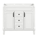 Bathroom Vanity Cabinet With 2 Soft Closing Doors And 2 Drawers by Unique Piece Furniture