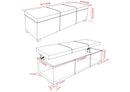 Avalon - Lift Top Rectangular Storage Ottoman - Tanners Brown