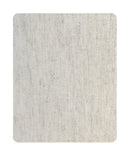 12" W 2 Light Pendant Rounded Corner Square Oatmeal Drum Shade with Diffuser, White Cord