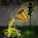 Outdoor Solar Hanging Lanterns Watering Can by EP Designlab LLC
