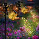 Outdoor Solar Hanging Lanterns Watering Can by EP Designlab LLC