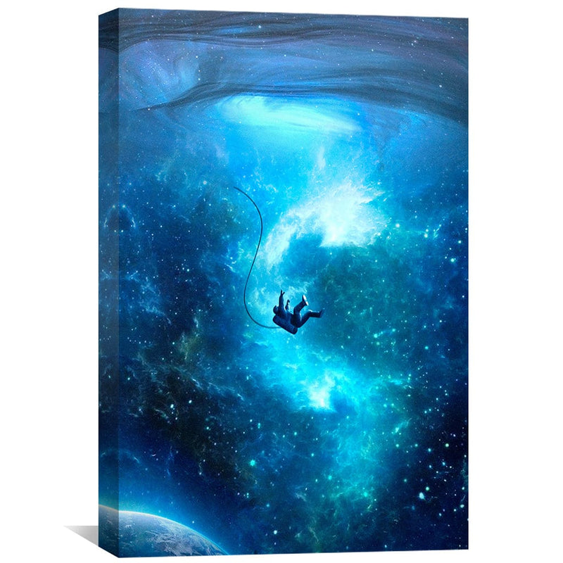 Falling Astronaut Canvas