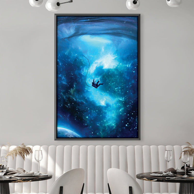 Falling Astronaut Canvas