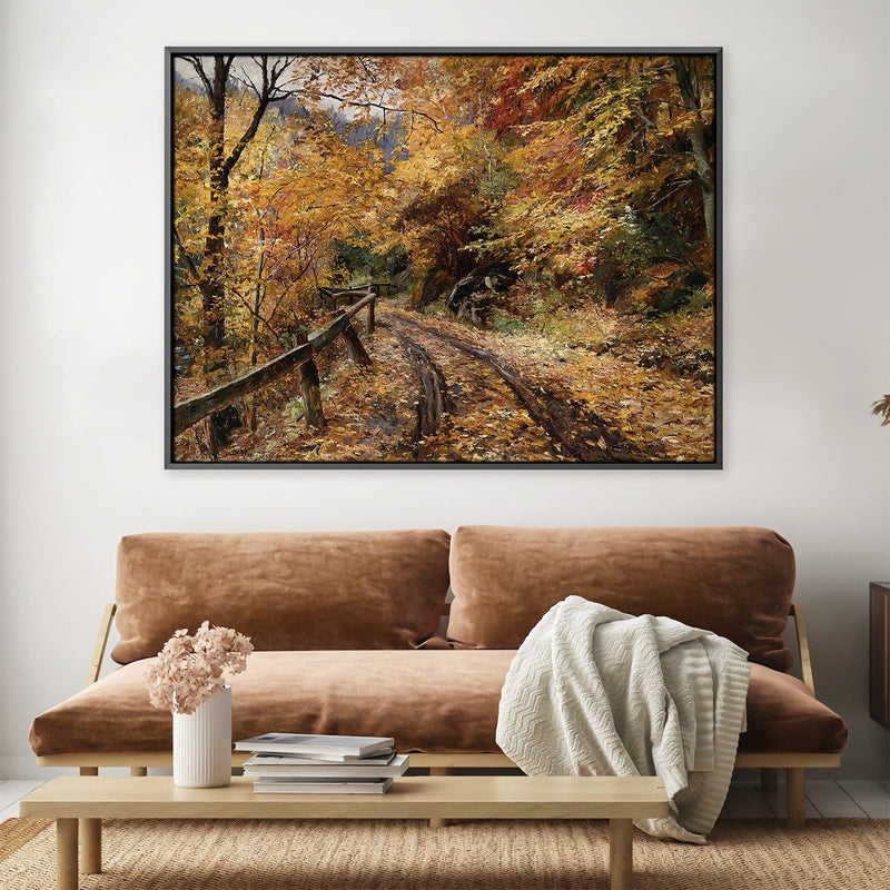 Falling Leaves Canvas