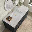 James Martin Myrrin 48" Single Bathroom Vanity, Carbon Oak