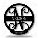 Family Name Monogram