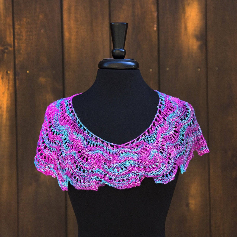 Fan Shell Shawlette Pattern