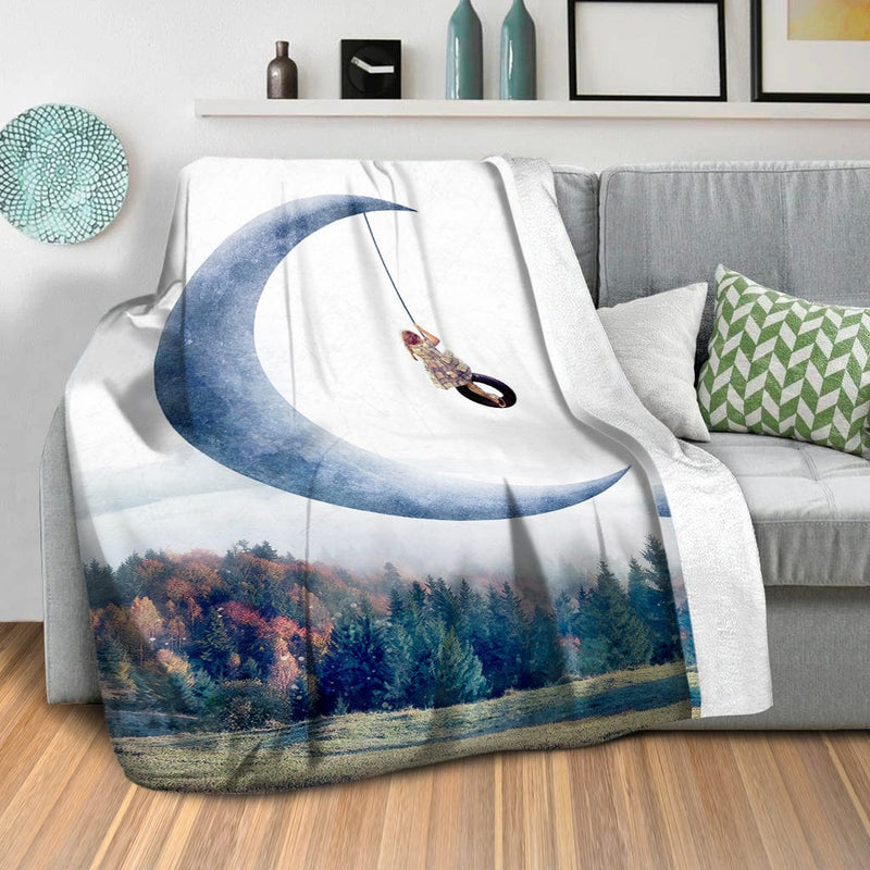 Fantasy Crescent Blanket