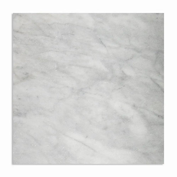 Fantasy White Tumbled Marble Pavers 16x16