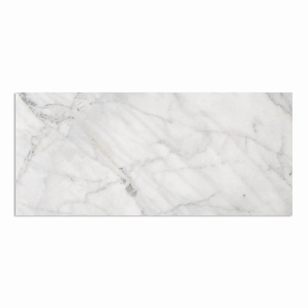 Fantasy White Tumbled Marble Pavers 18x36
