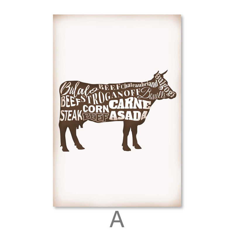 Farm Animals Canvas