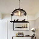GobekUsa Farmhouse Metal Hanging Birdcage Pendant Light for Dining Room Ceiling and Island