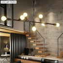 GobekUsa Farmhouse Style Antique Bronze Island Pendant Light - 7/11 Lights Exposed, Wrought Iron Hanging Design