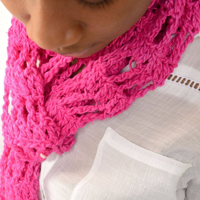 Fashion Skinny Scarf Crochet Pattern