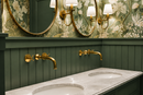 Wall Mounted Faucet - Unlacquered Bathroom Faucet With Rough in Valve