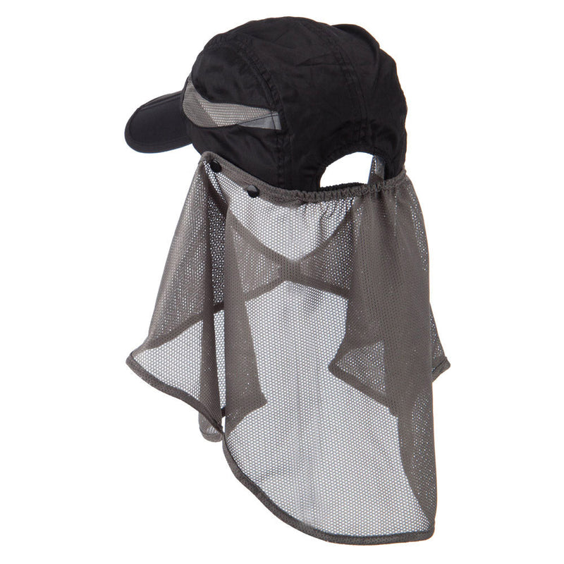 UV 50+ Folding Bill Cap with Detachable Flap