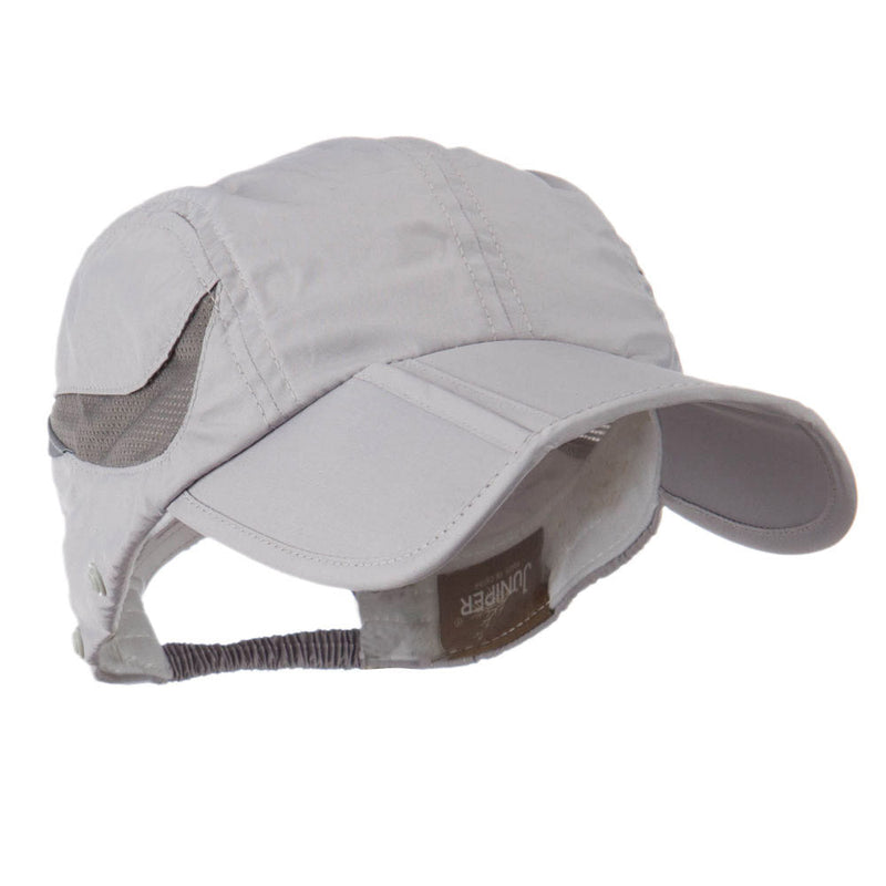 UV 50+ Folding Bill Cap with Detachable Flap