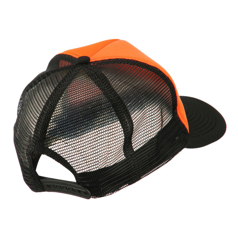 Flat Bill Neon Trucker Cap